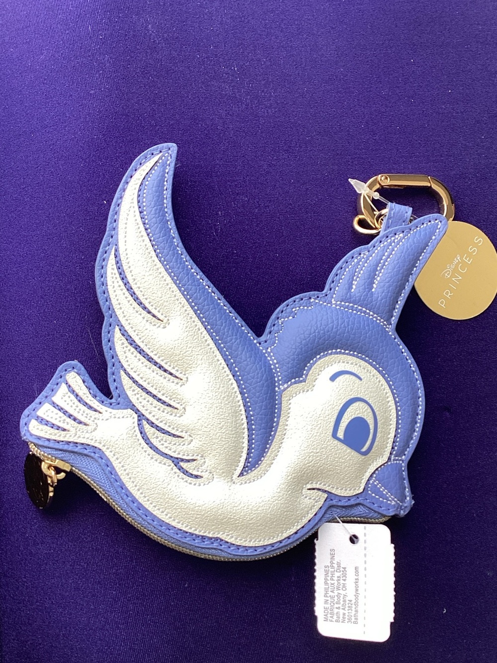 Bath & body Works Disney Snow White bird coin purse